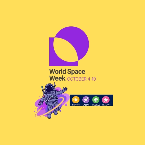 WORLD SPACE WEEK logo